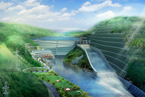 海口老挝南塔河1号水电站项目